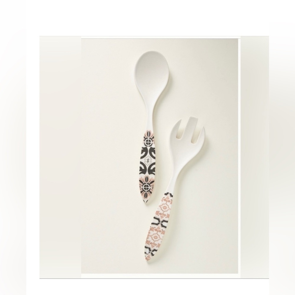 New Anthropologie Villa del Sol Melamine Serving Set